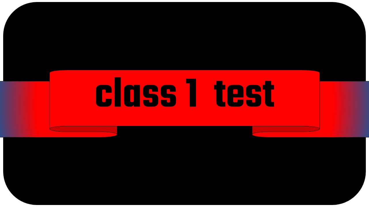 class 1 test