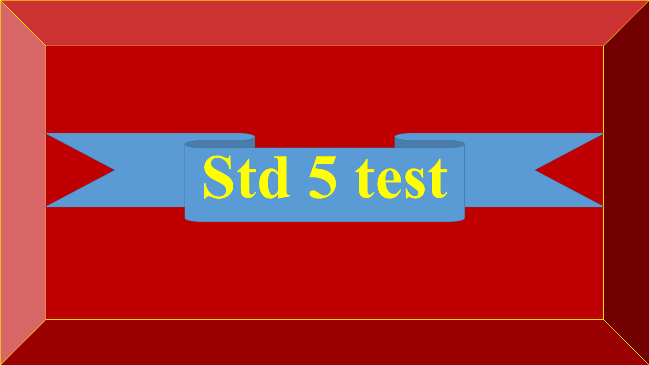 std 5 test